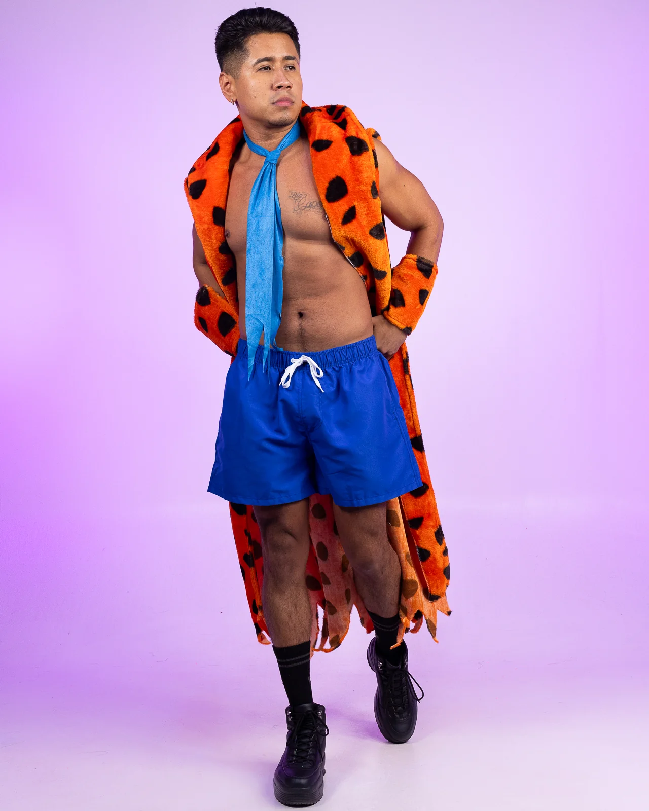 3pc Bedrock Bro Costume - Image 6