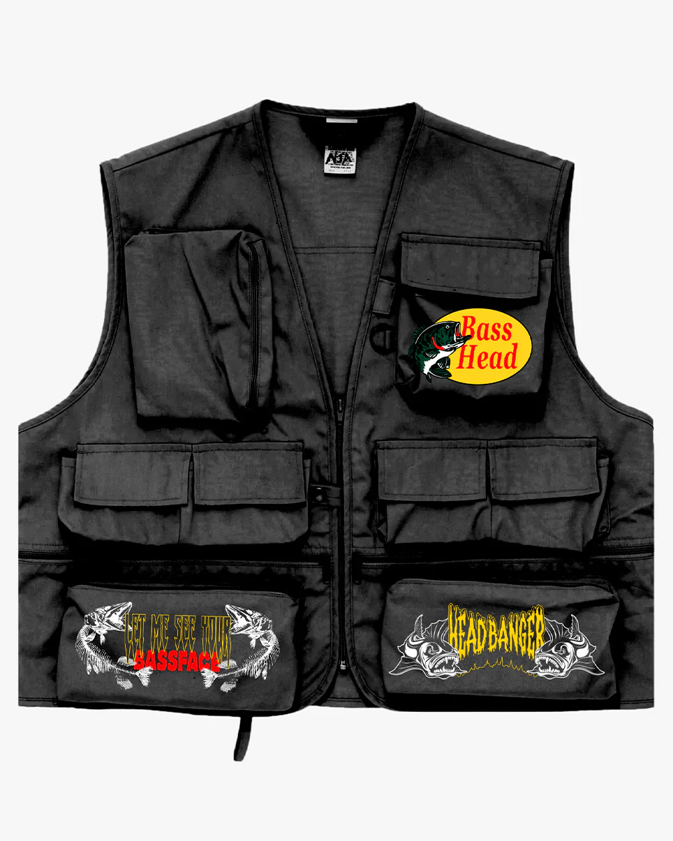 Basshead Fishing Utility Vest - Image 8
