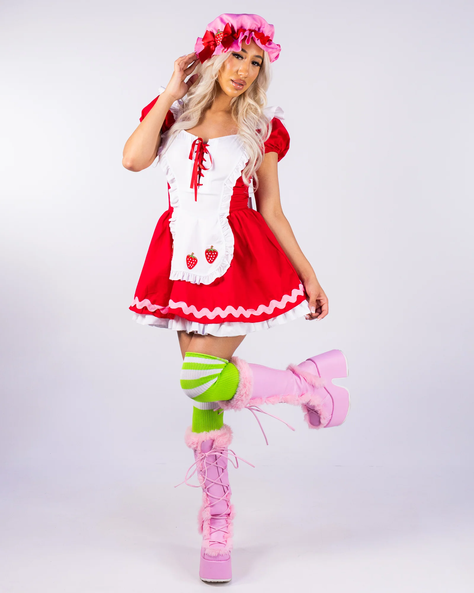 Berry Cute 3pc Women's Costume - Image 2