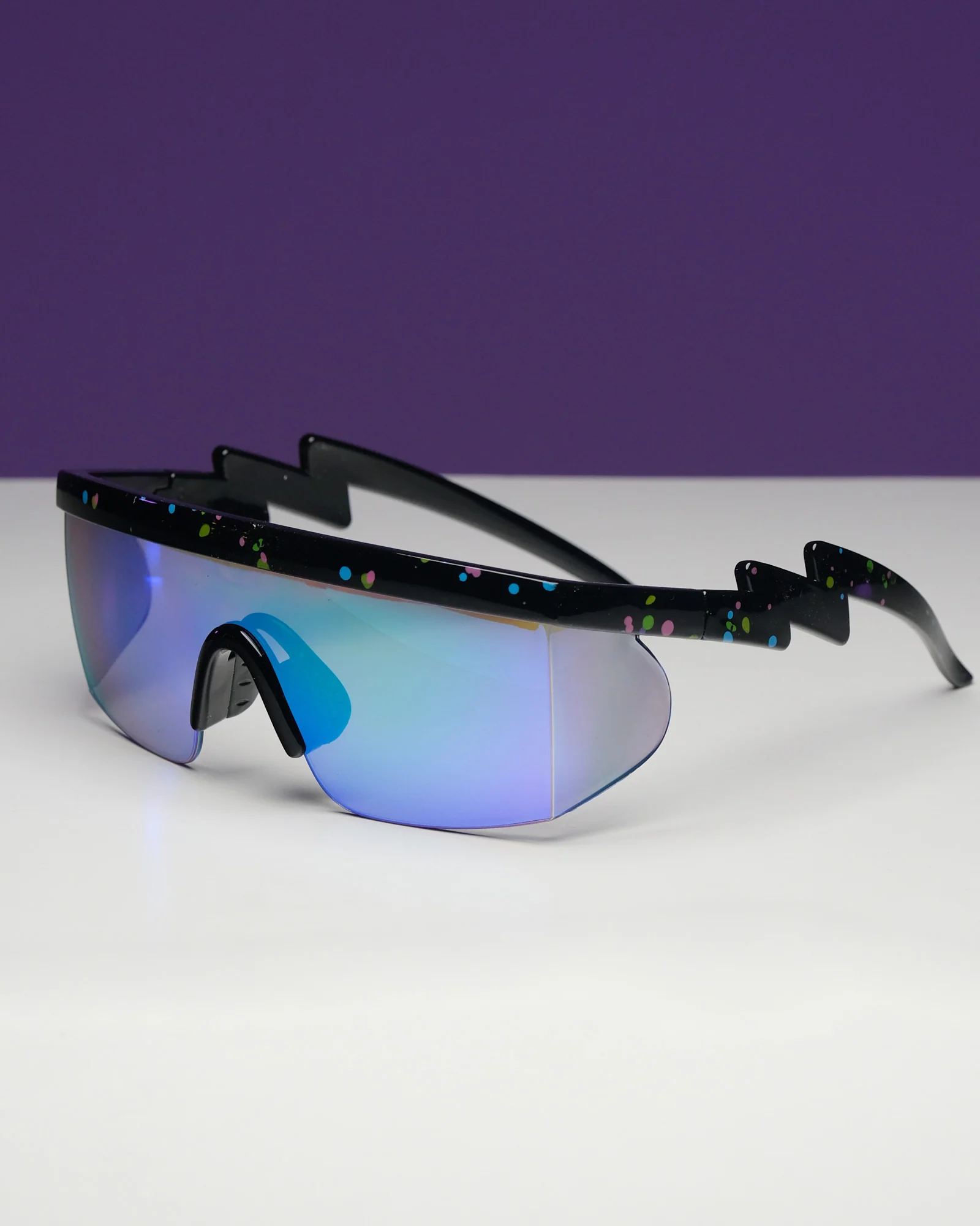 Polychromatic Electric-Shaped Sunglasses - Image 3
