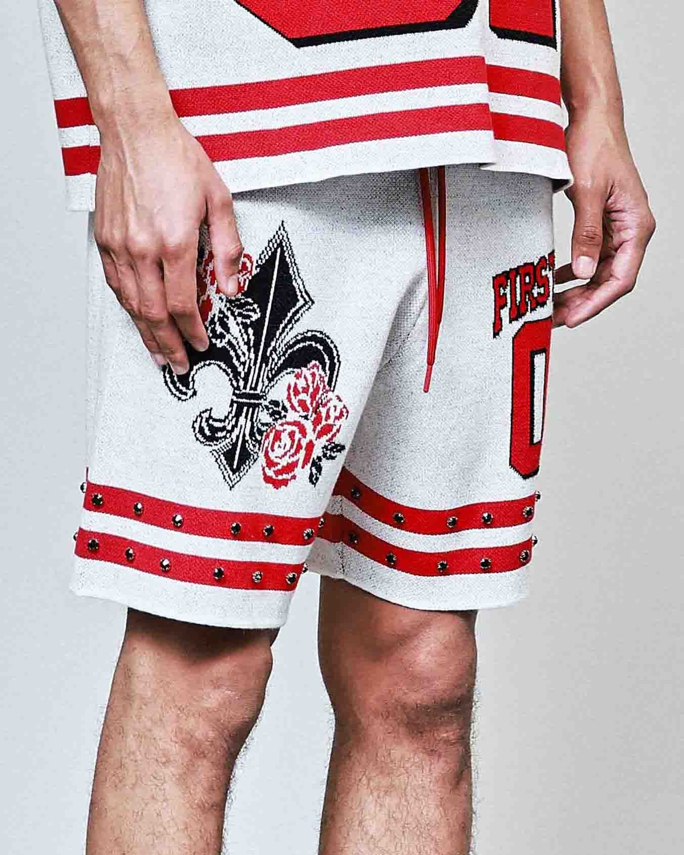 Faith Dealer Men's Gray Sweater Shorts - Image 9