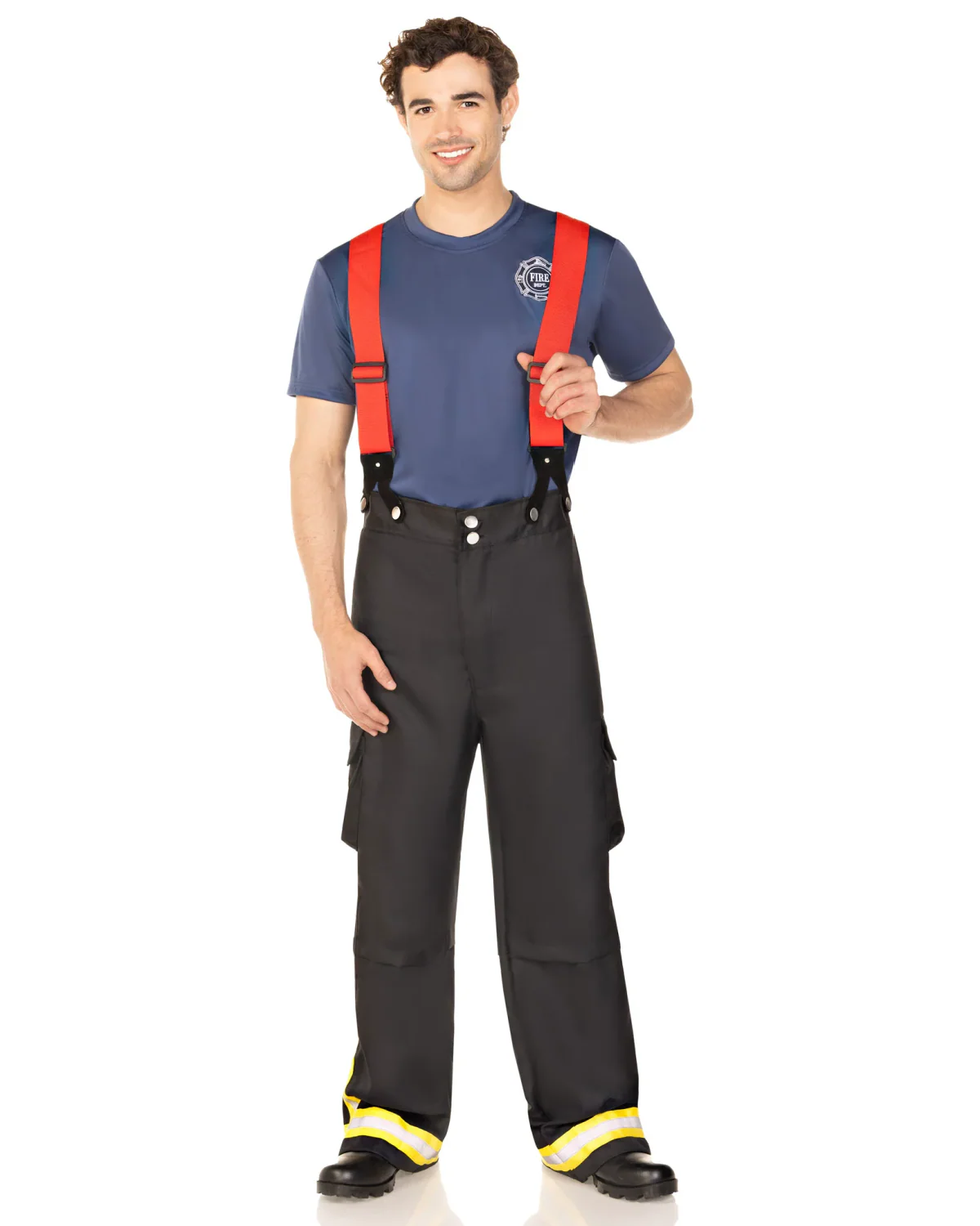Fire Captain Men's 3pc Costume - Image 5