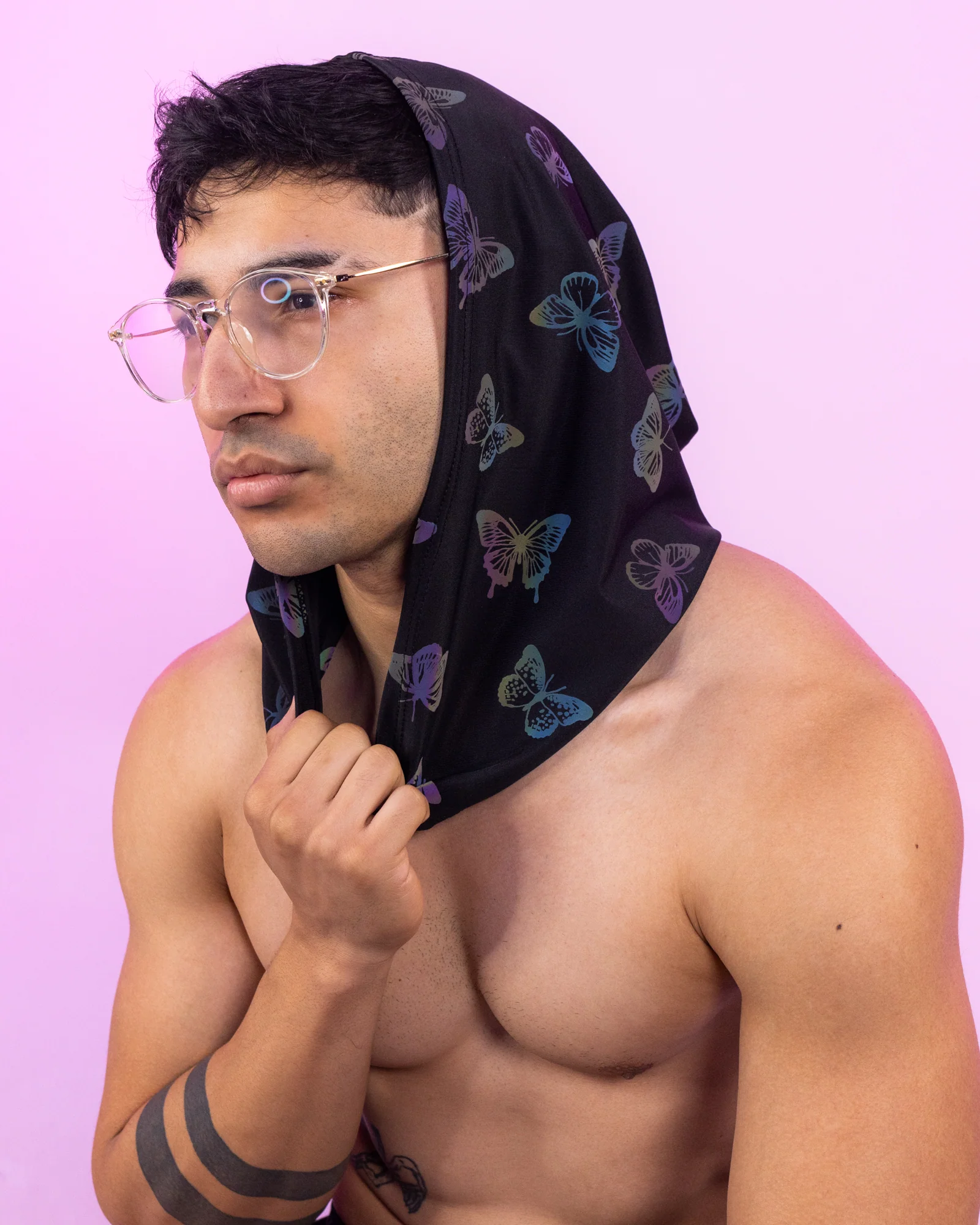 Flash Reflective Butterfly Hood - Image 3