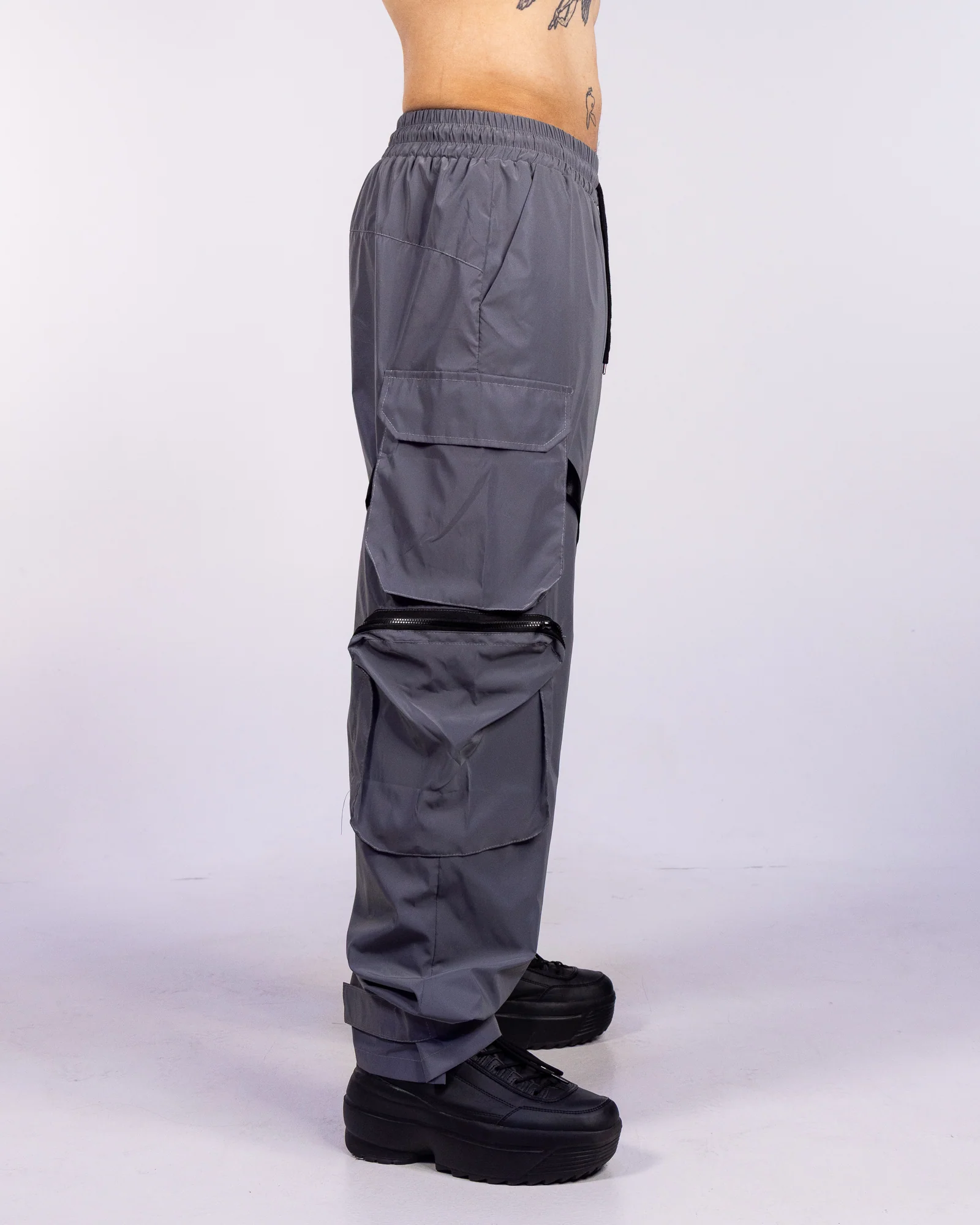 Flash Reflective Unisex Utility Pants - Image 4