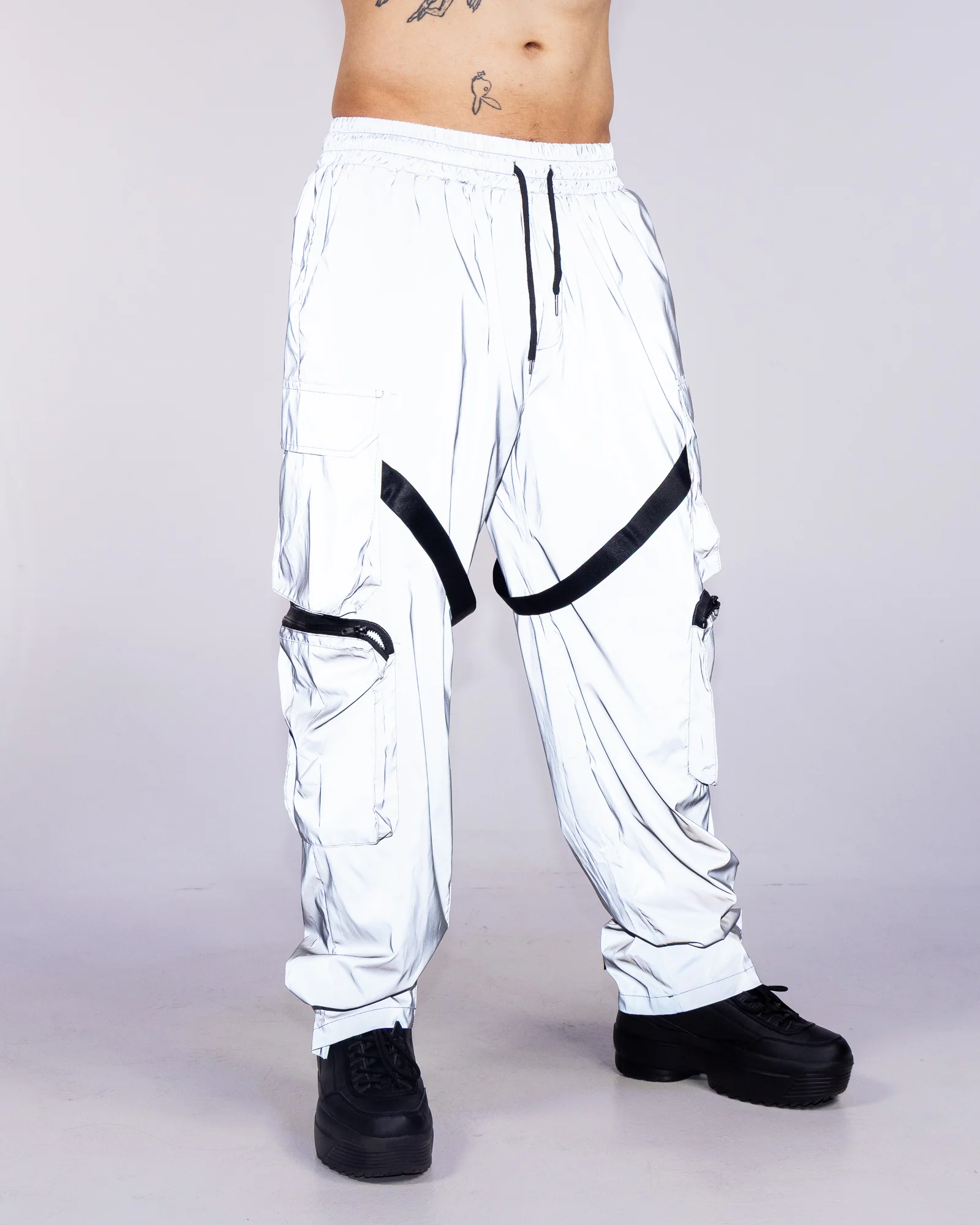 Flash Reflective Unisex Utility Pants - Image 5