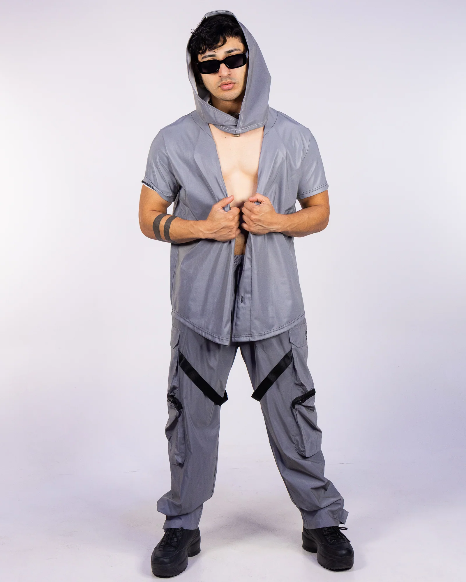 Flash Reflective Unisex Utility Pants - Image 9