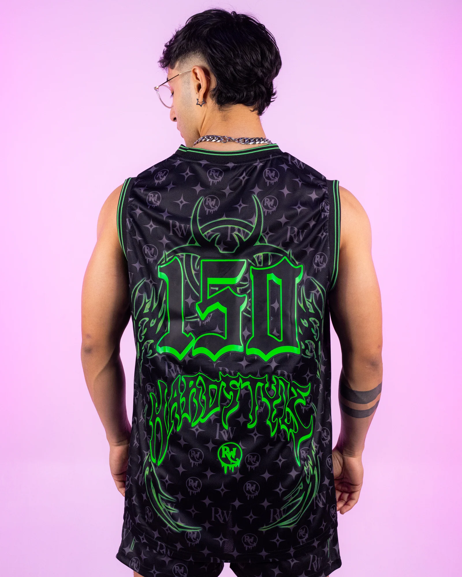 Hardstyle 150 BPM Basketball Jersey - Image 2