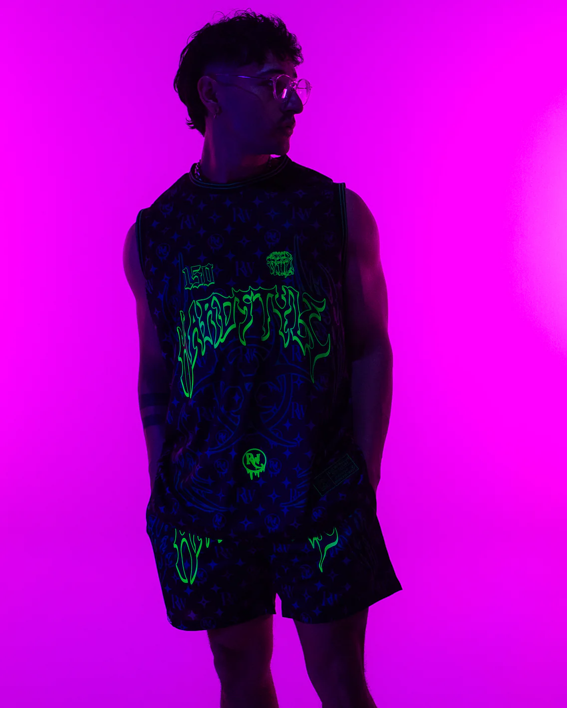 Hardstyle 150 BPM Basketball Jersey - Image 3