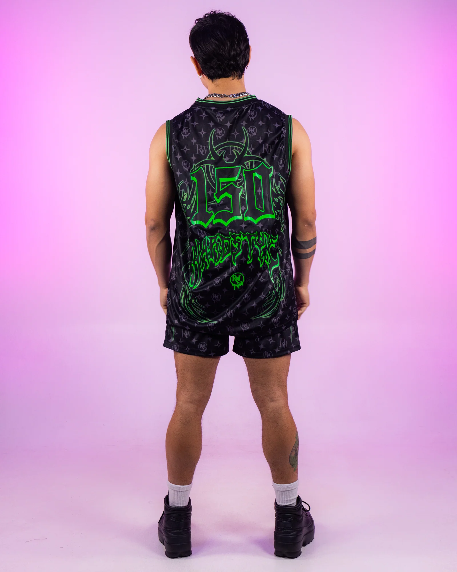 Hardstyle 150 BPM Basketball Jersey - Image 5