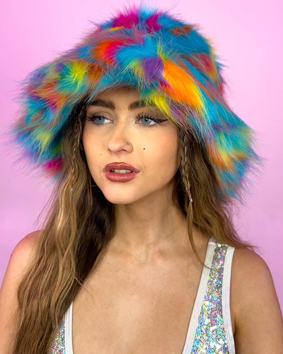 Jungle Dream Fluffy Bucket Hat - Image 2