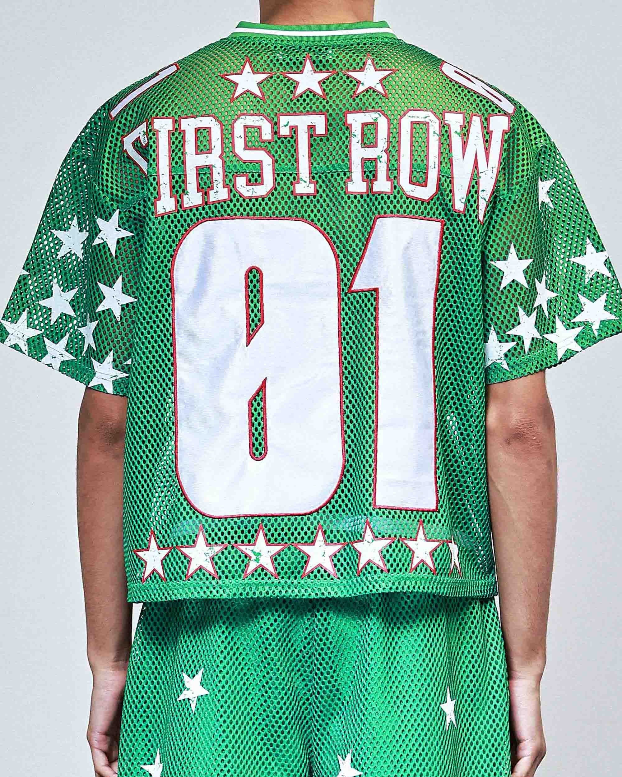 Legends Never Die Men's Green Football Jersey - Image 10