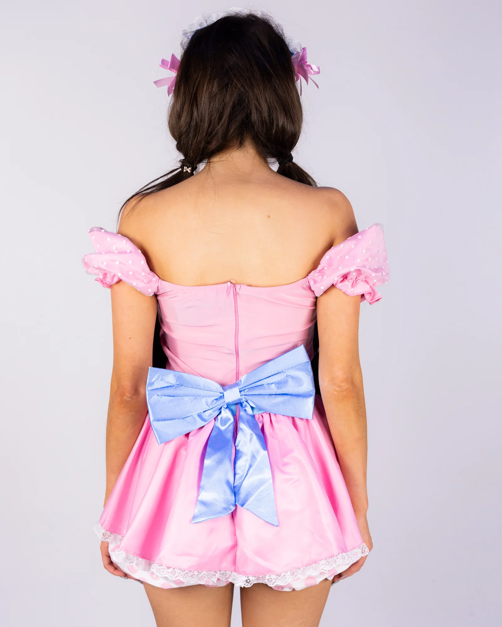 Miss Bo Peep 3pc Women's Romper Costume - Image 5