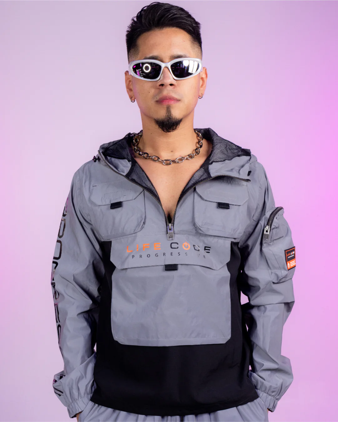 Night Light Reflective Windbreaker - Image 3