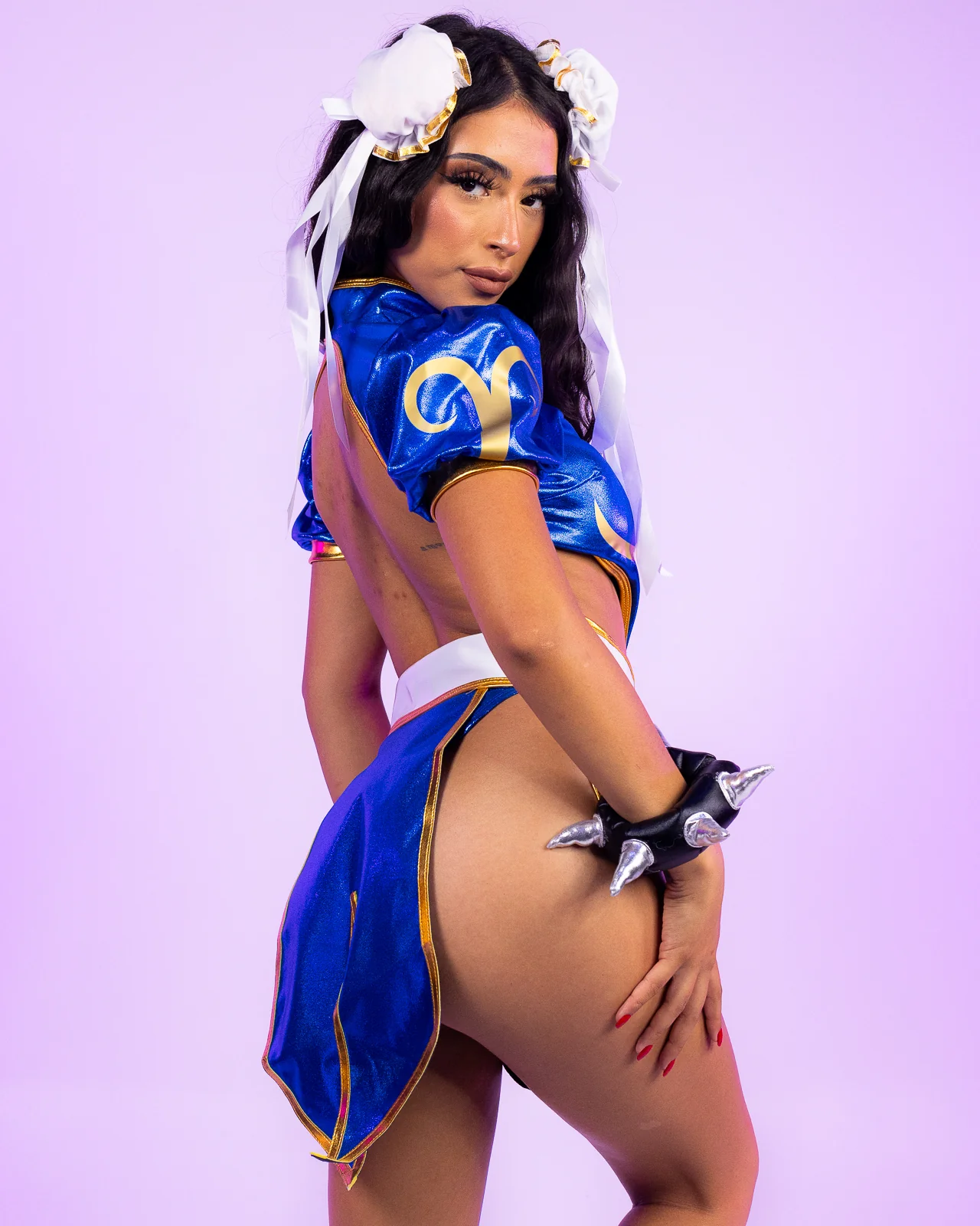 4pc Official Street Fighter Chun-Li Costume - Image 6