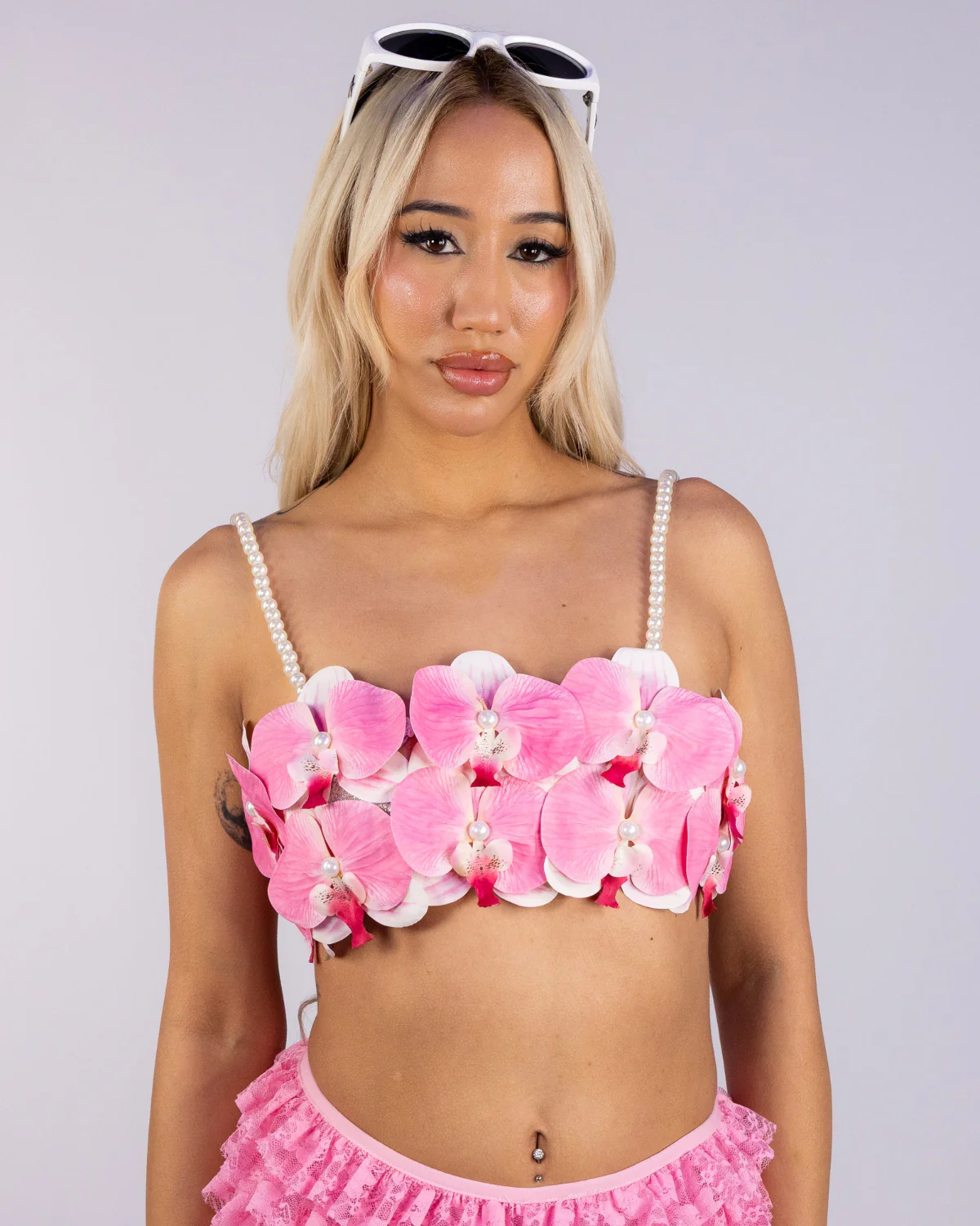 Orchid Fever Women's Pink Bra Top