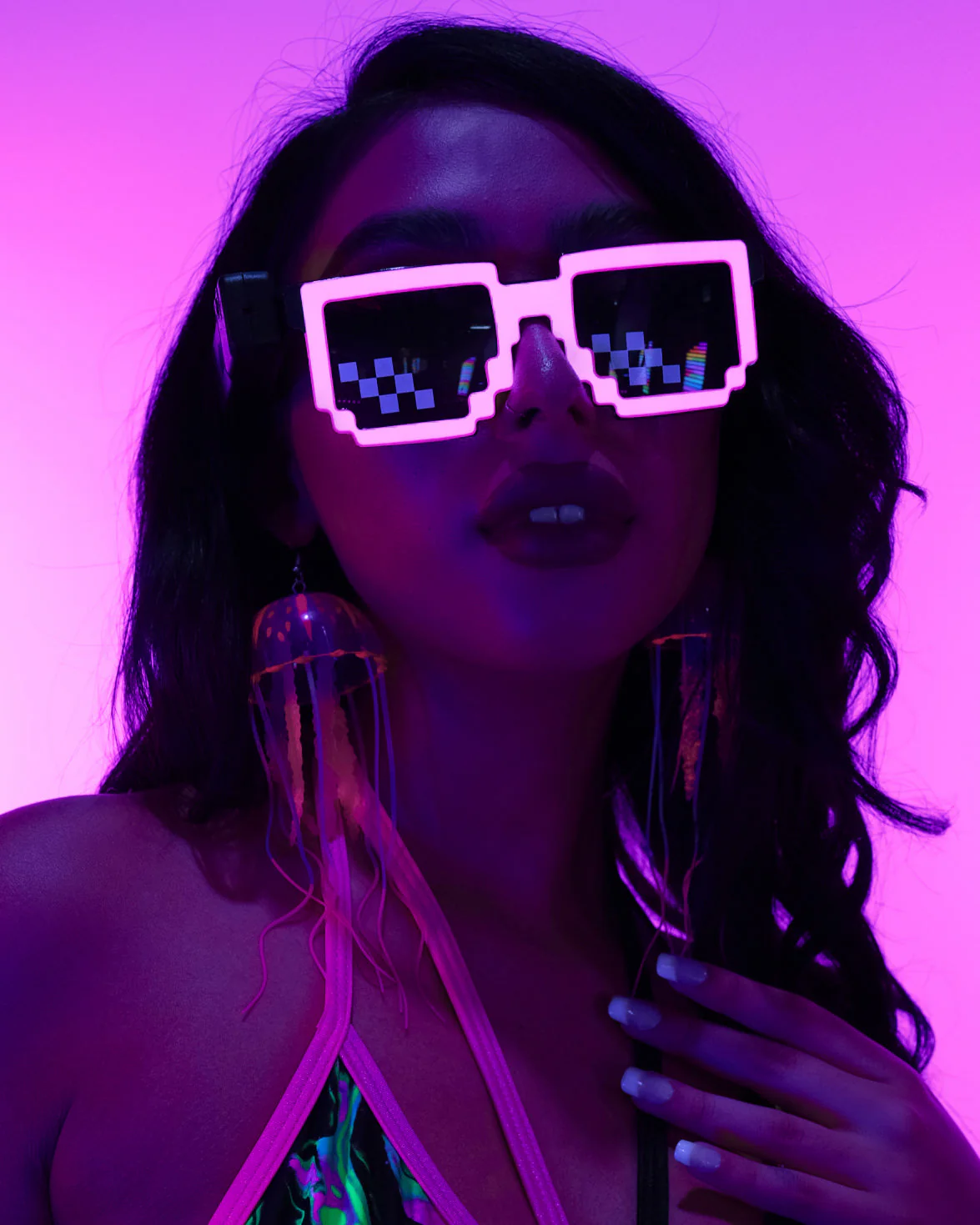 8-Bit LED Glasses - Image 7