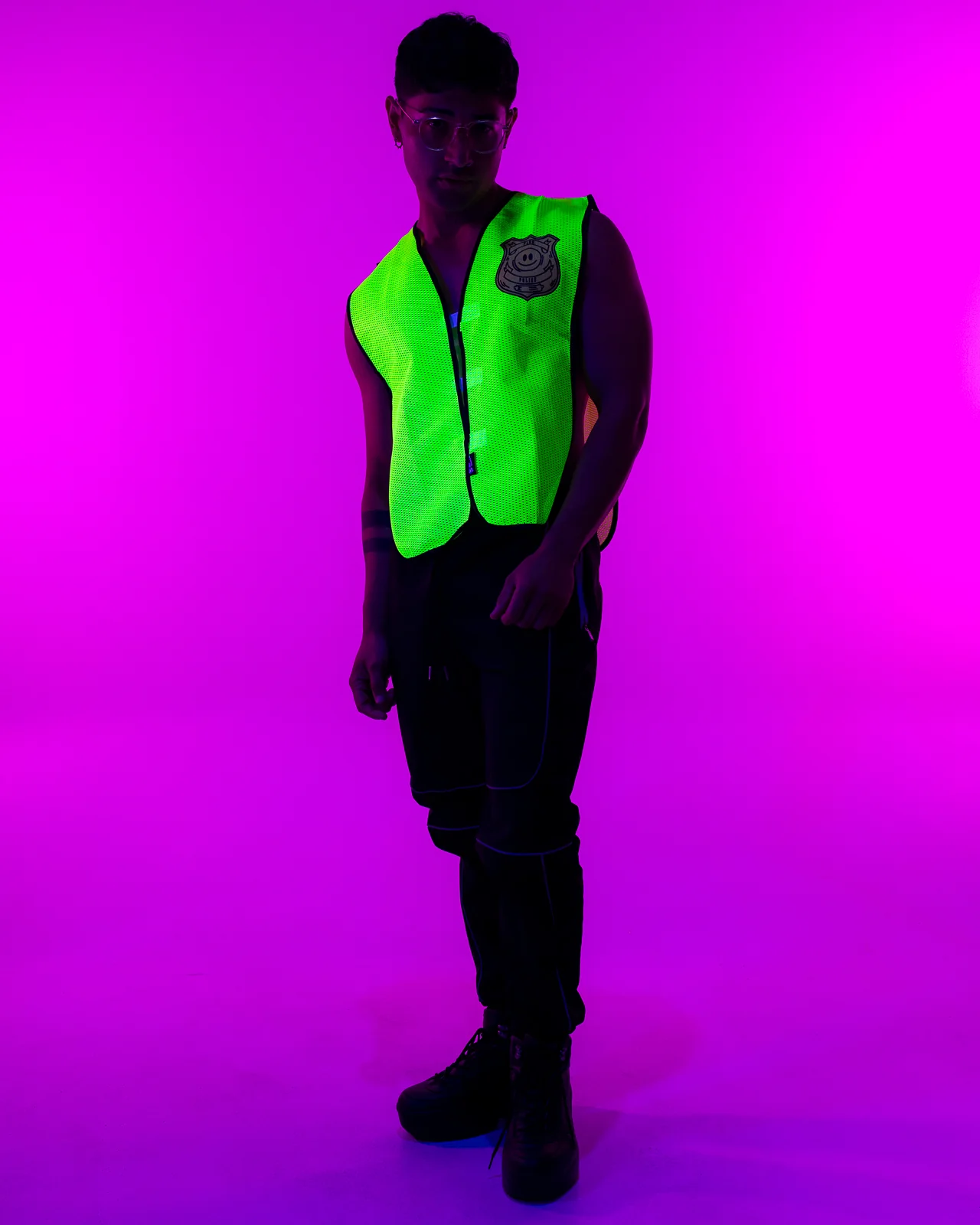 PLUR Police Mesh Vest - Image 3