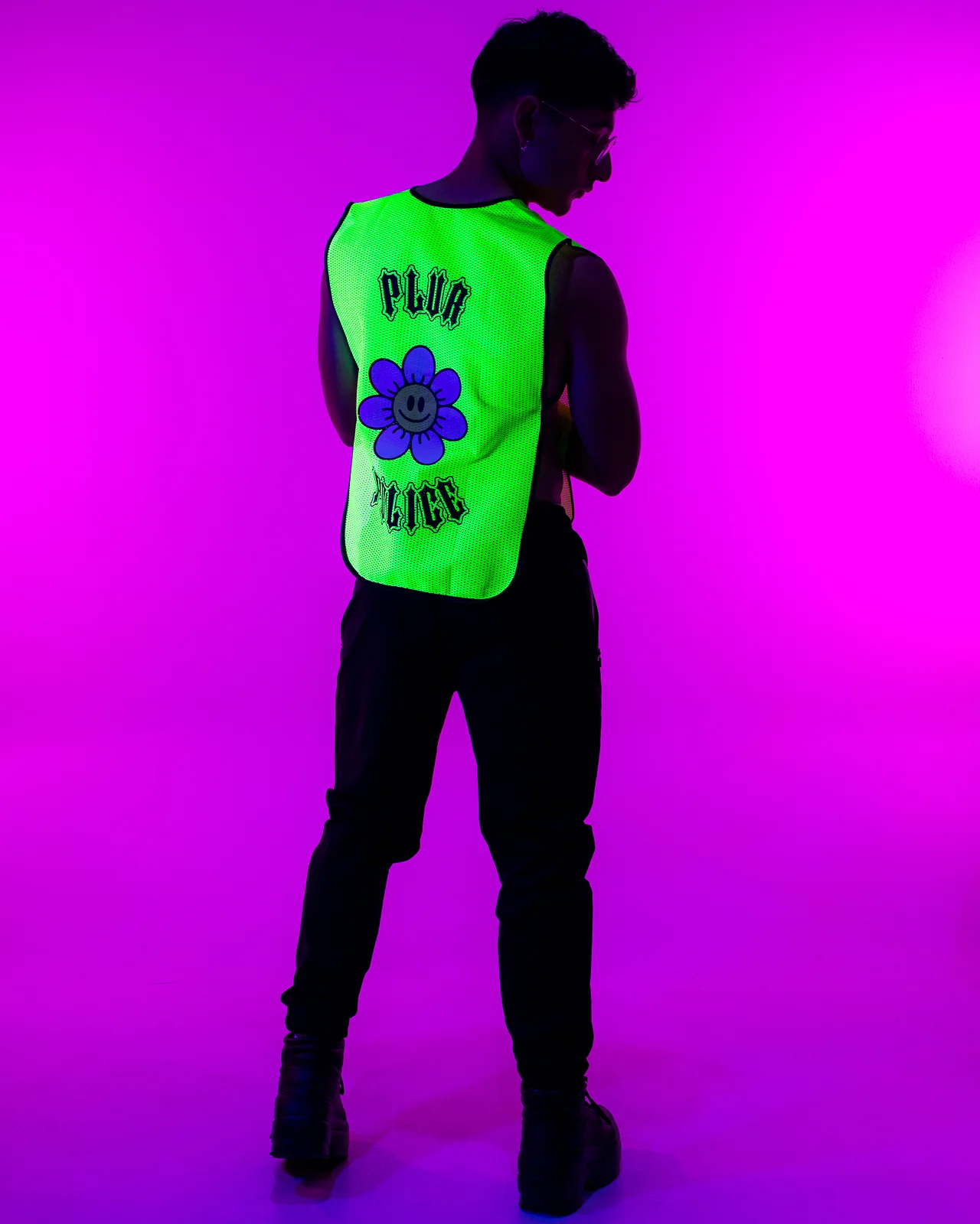 PLUR Police Mesh Vest - Image 4