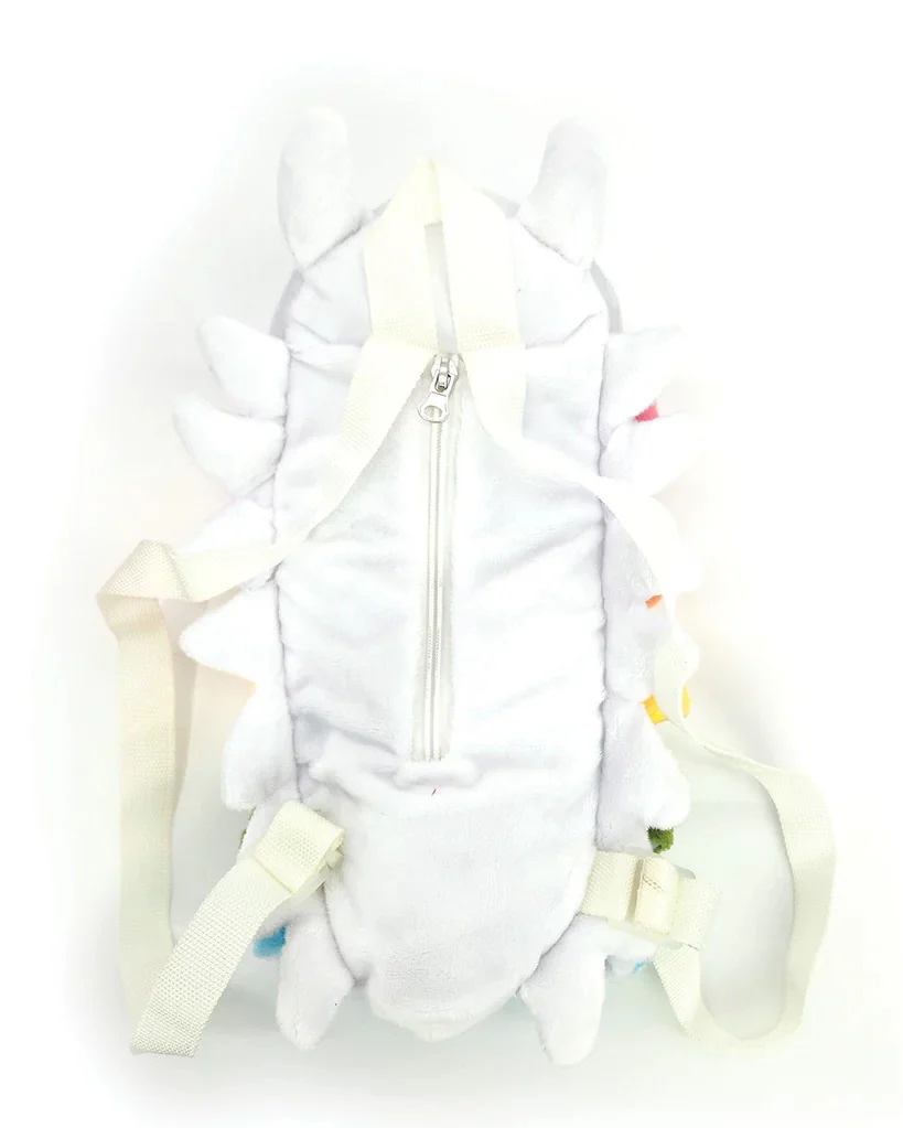 Rainbow Roly Poly Stuffed Backpack - Image 6