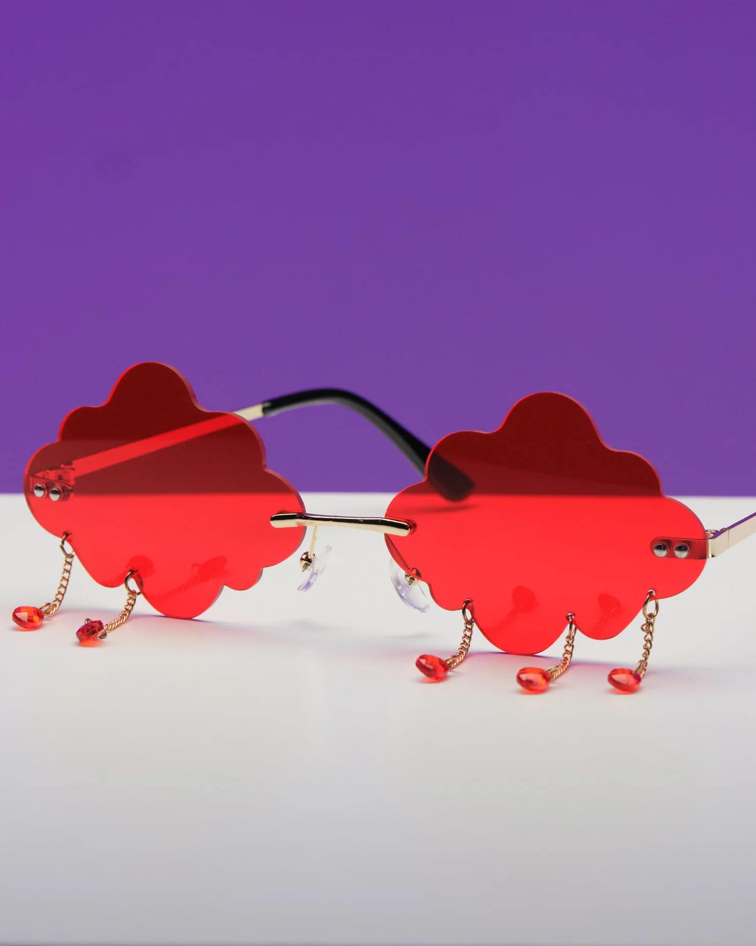 Rainy Days Cloud Color Sunglasses - Image 3