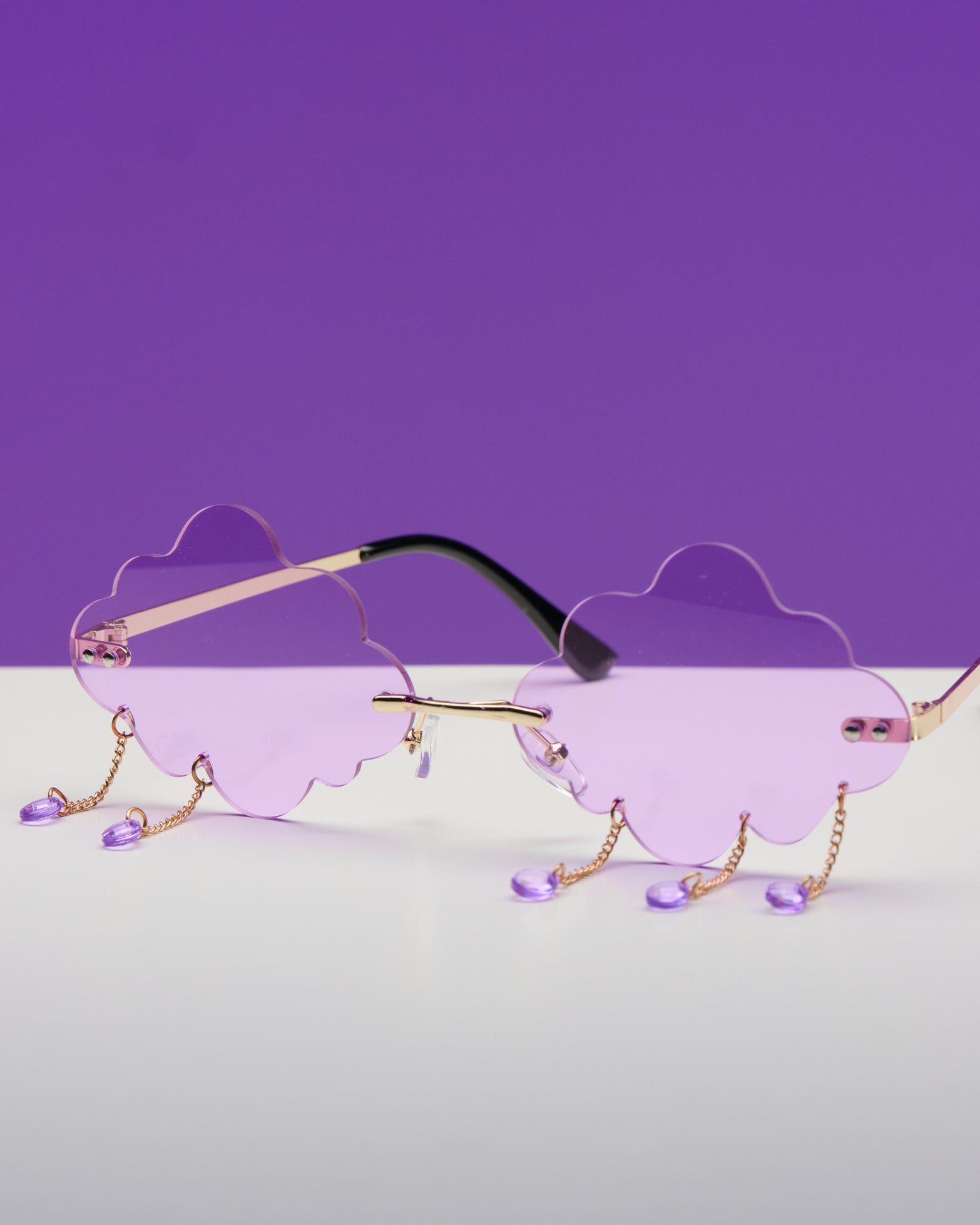 Rainy Days Cloud Color Sunglasses - Image 5