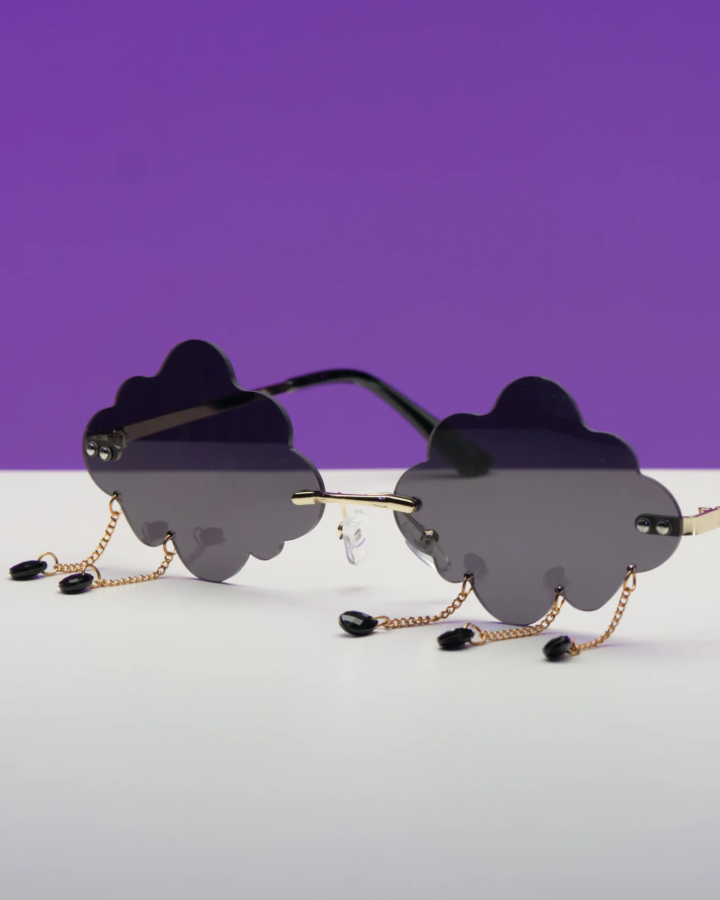 Rainy Days Cloud Color Sunglasses - Image 7
