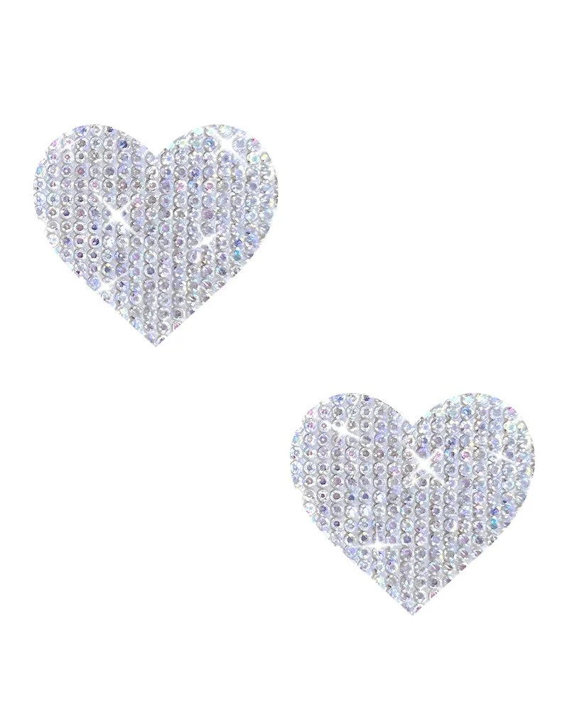 Razzle Dazzle Heart Crystal Body Stickers - Image 2