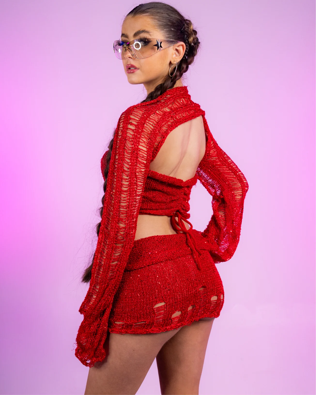 Ruby Faerie 3pc Skirt Set - Image 4
