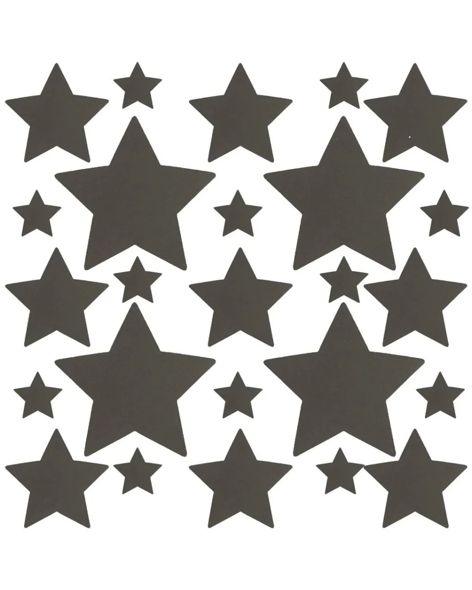 Silver Reflective Starry Nights Nipple Sticker Top - Image 5