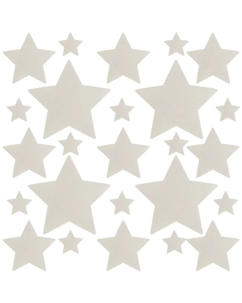 Silver Reflective Starry Nights Nipple Sticker Top - Image 6