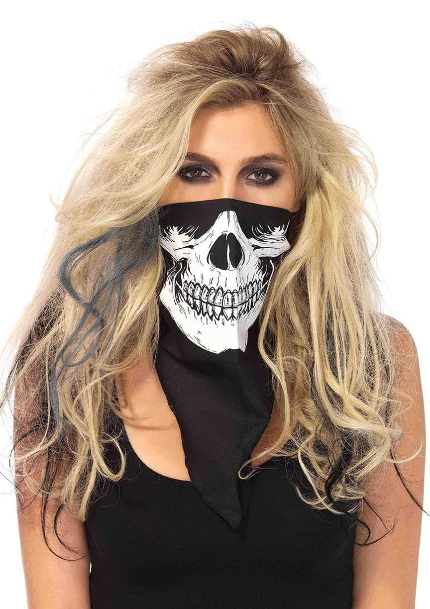 Black Skull Unisex Bandana - Image 5