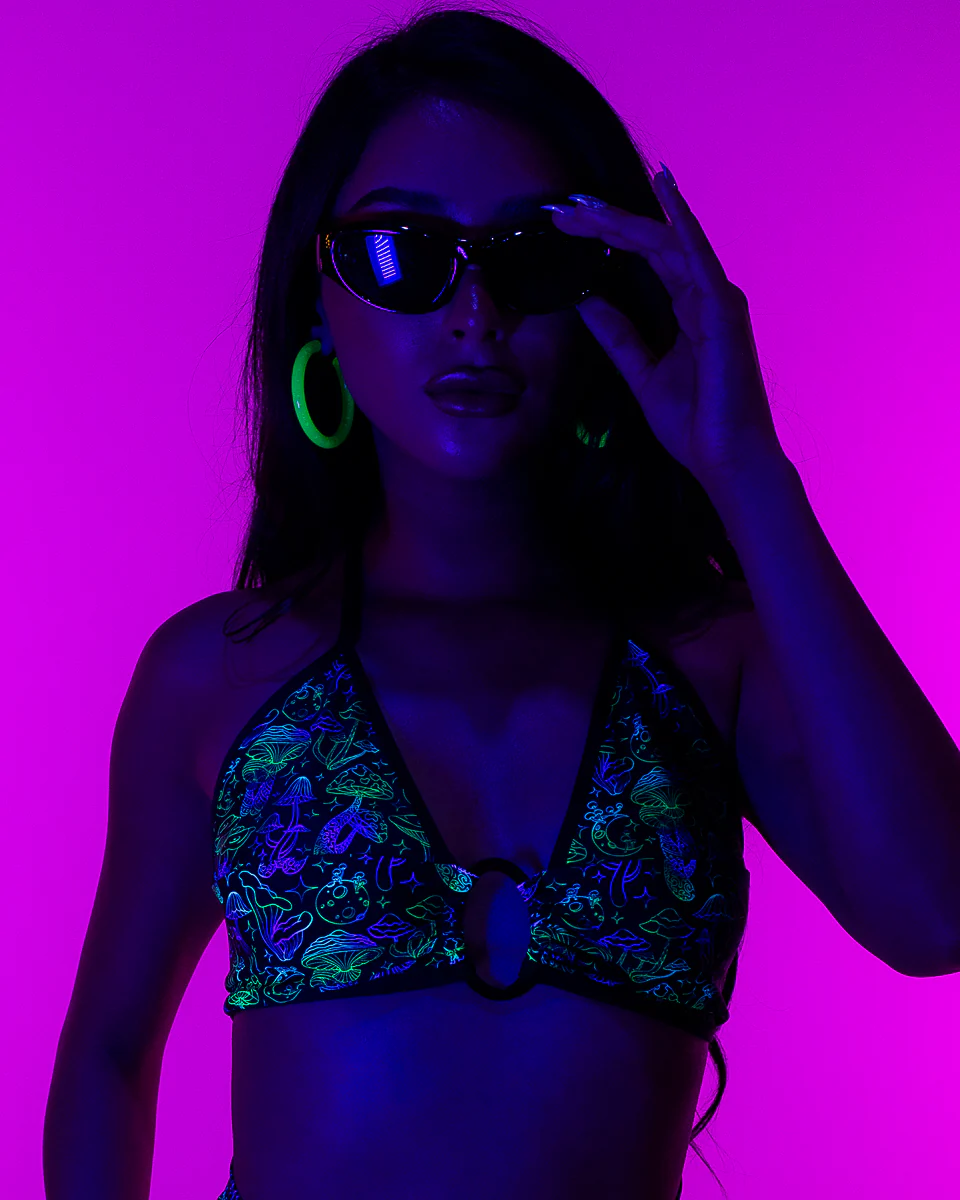 Sonic Shroom O-Ring Halter Top - Image 3