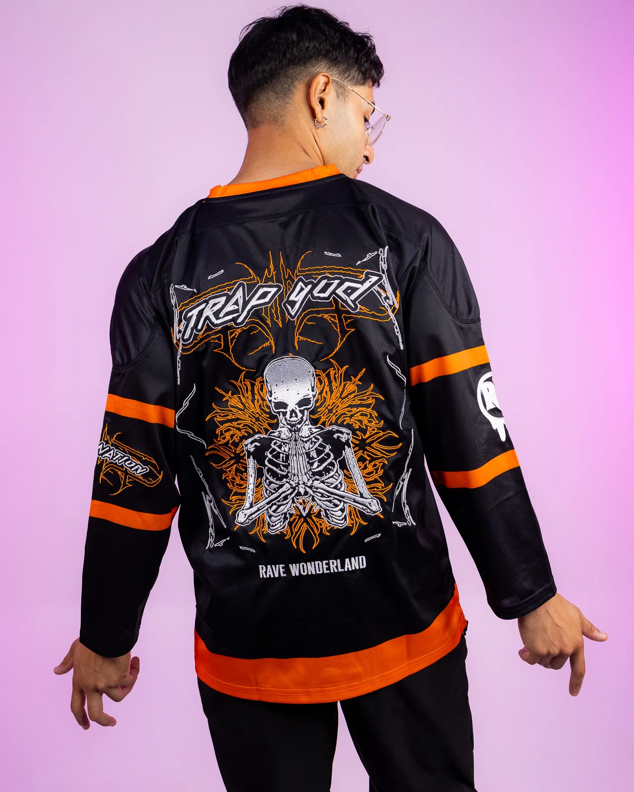 Trap God Hockey Jersey - Image 2