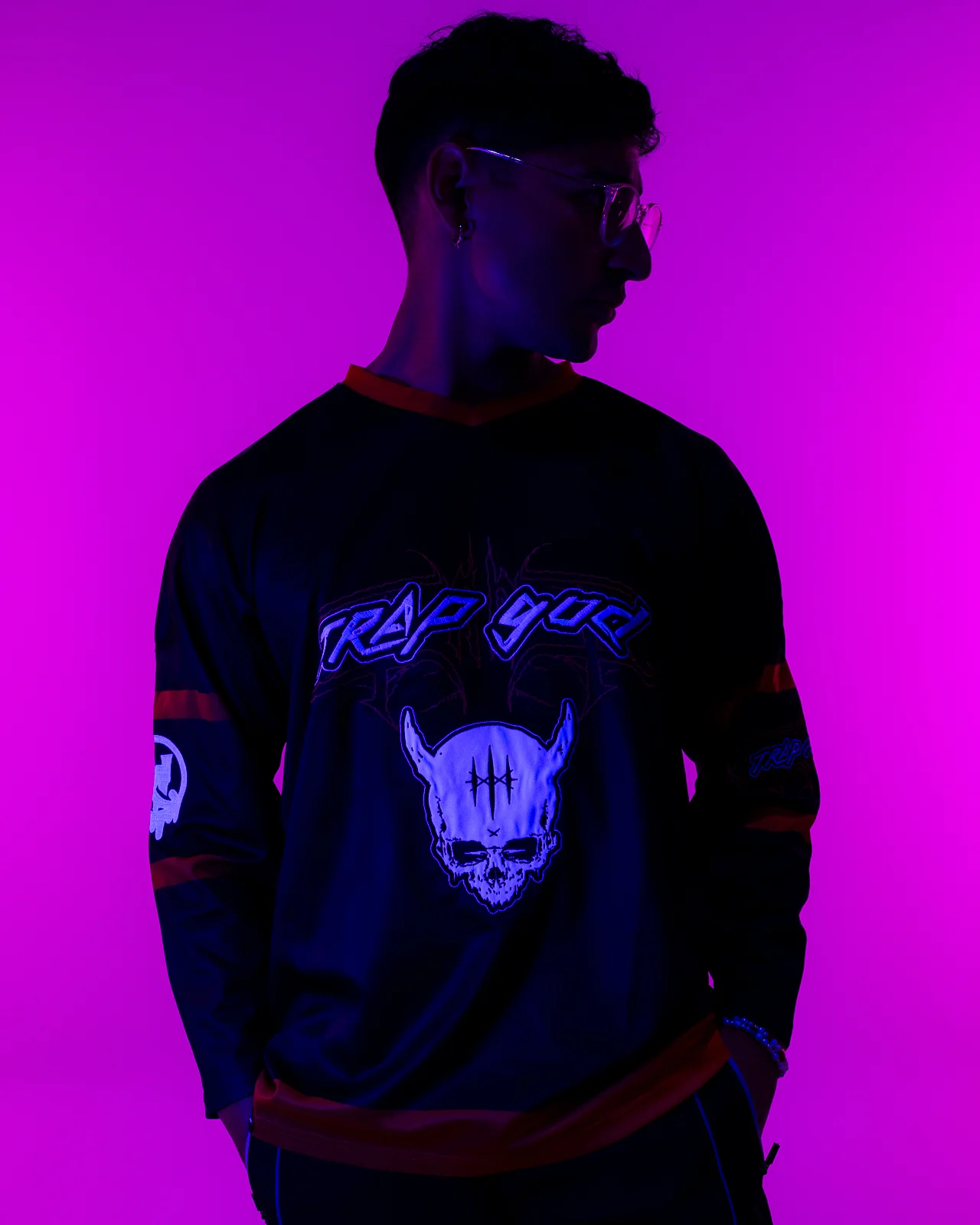 Trap God Hockey Jersey - Image 6