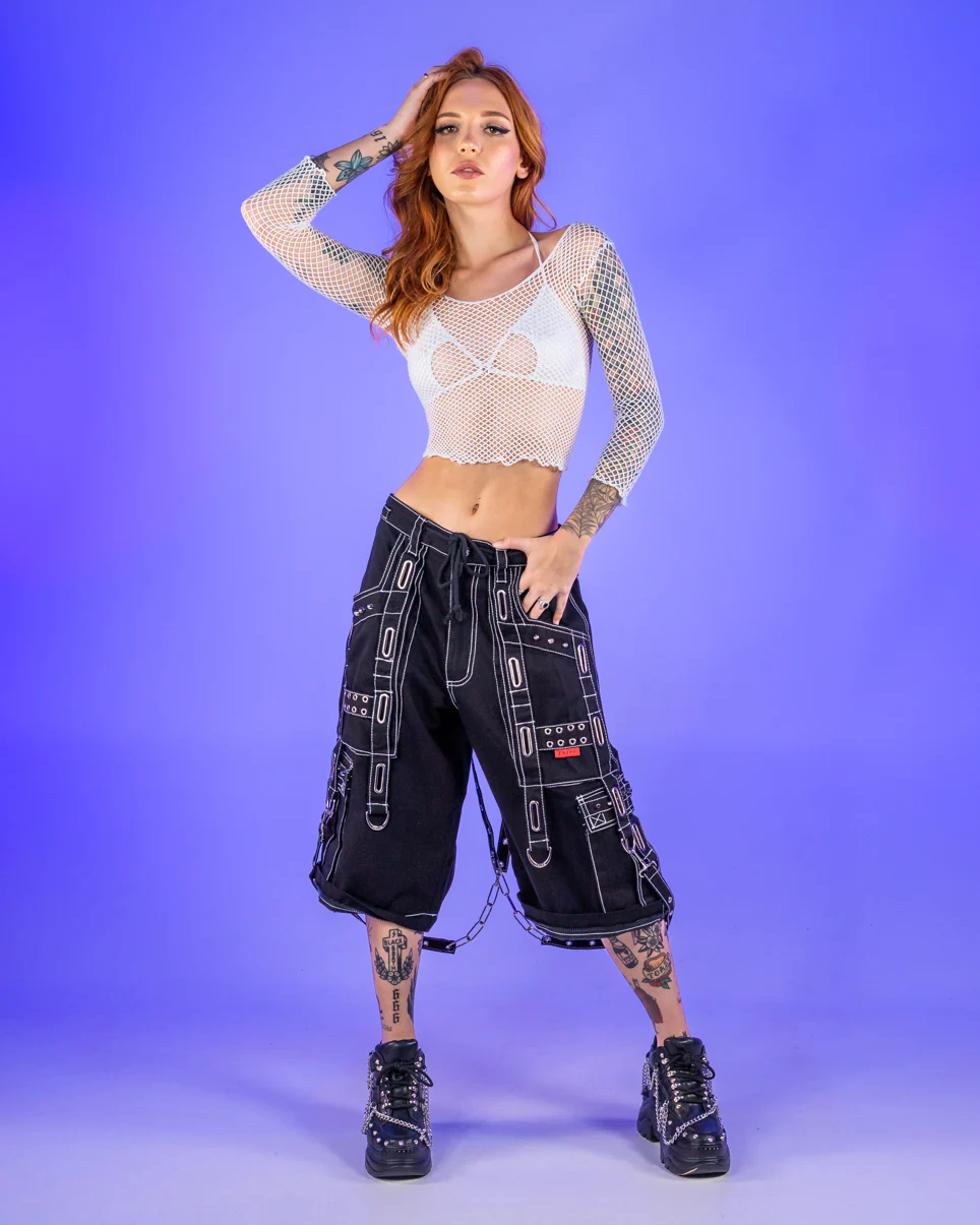 Tripp NYC Zip-Off Interlace Dark Street Pants - Image 2