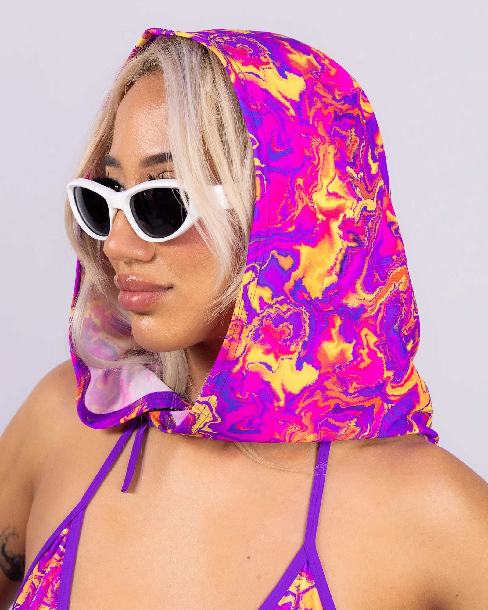Ultraviolet Vision Unisex Hood - Image 7
