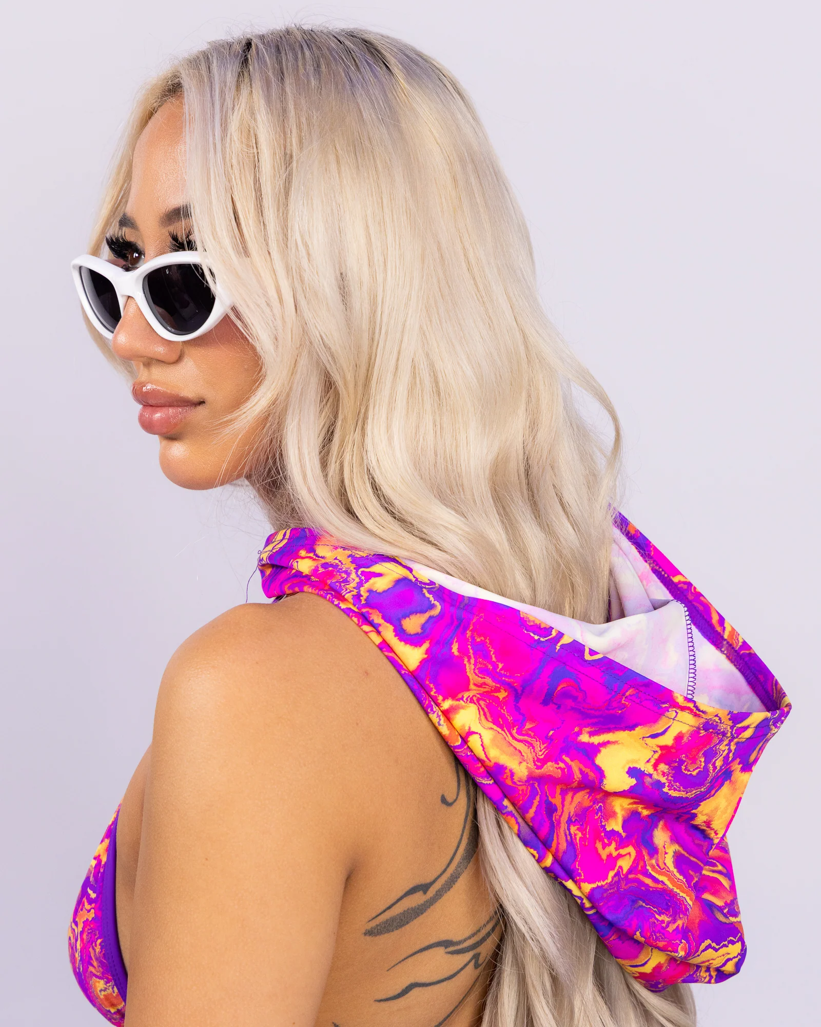 Ultraviolet Vision Unisex Hood - Image 8