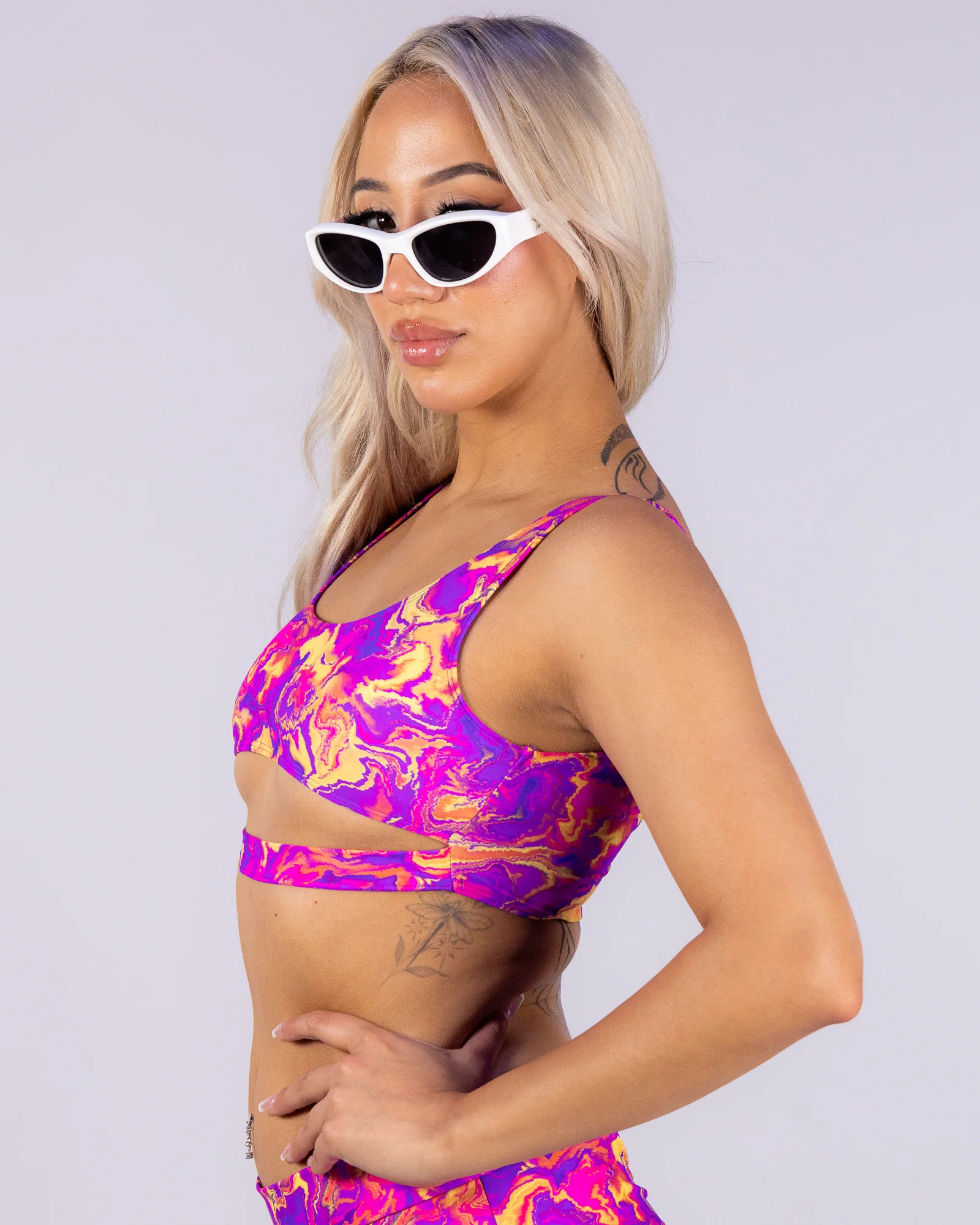 Ultraviolet Vision Women's Underboob Top - Image 3