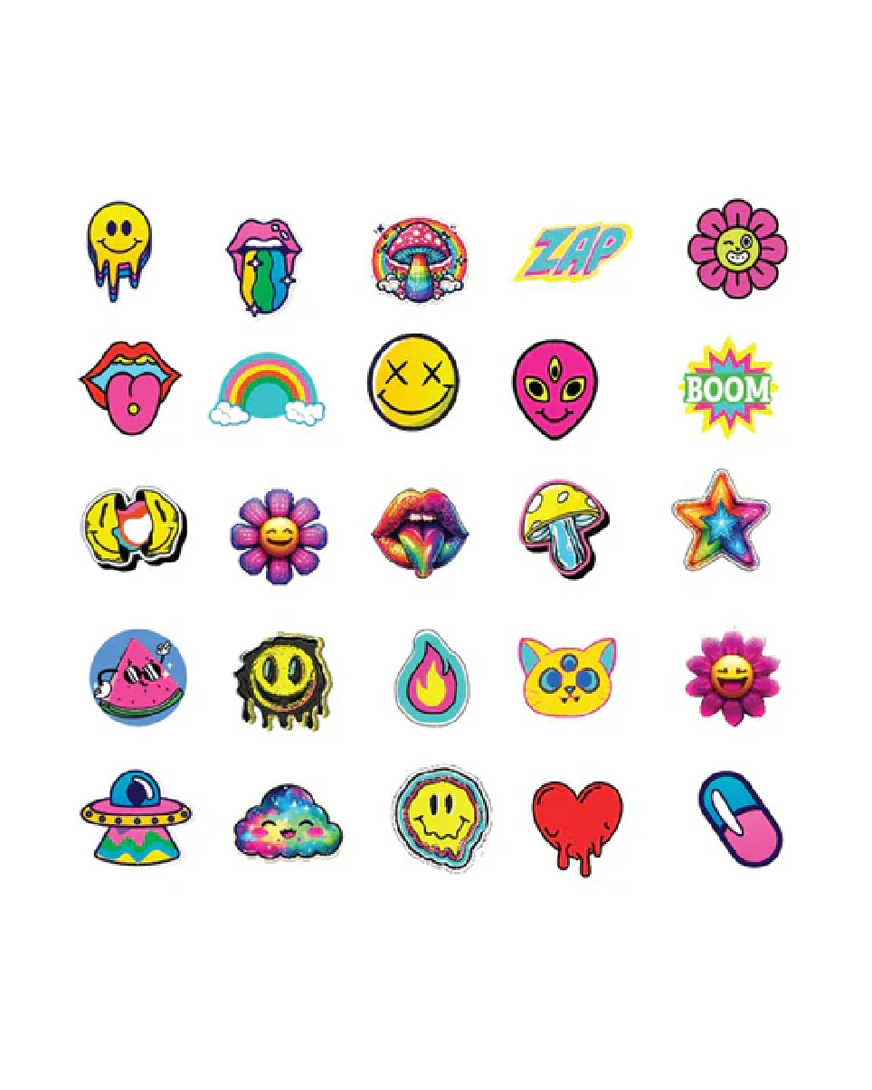 Weird and Wacky Unisex Hydrocolloid Acne Pimple Stickers - Image 2